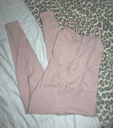 Free People Movement Touch The Sky Jumpsuit XS Pink Photo 0