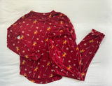 Kyte Baby Pajama Set Adult Unisex Gryffindor Harry Potter Size Small Photo 0