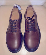 ZARA Unisex Brown Loafers Chunky sole & heel real Leather office-wear preppy 9.5 Photo 0