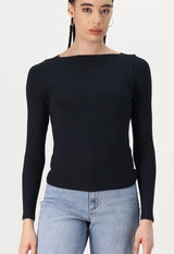 ABERCROMBIE AND FITCH‎ Long Sleeve Tee Tank Built In Black size Small Photo 0