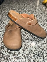 Project Cloud camel Mules Clog Size 7 Brown Photo 0
