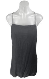 NEW Abercrombie & Fitch Black Sleeveless Cami Camisole Tank Slip Mini Dress S Photo 0