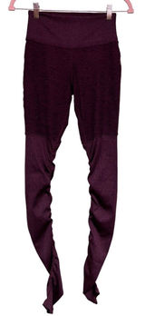 Alo‎ Yoga Goddess Rib Leggings Garnet Space Dye Maroon Women’s Size Small Photo 0