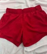 Red Athletic Shorts Size L Photo 0