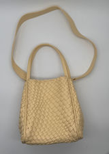 Anthropologie Hollace Mini Tote Woven Bucket Bag Womens Small Photo 0