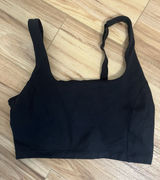 Aerie Offline‎ Wm Med The Hugger Black Athleisure Top Workout Sport Preppy Photo 0