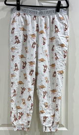 Hollister Sleep Santa Dogs pajama pants size L Photo 0