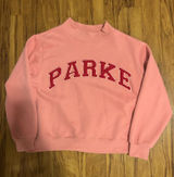 PARKE Pink Mockneck Sweatshirt Photo 0