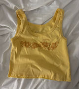 Butter yellow Billabong tank top Photo 0