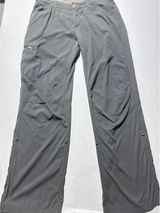 Orvis Women's Gray Nylon Spandex Travel Pants Size 12 - Comf Photo 0