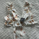 Zaful Crop Top Floral Photo 0