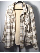 Wrangler Authentics Plaid Sherpa Lined Flannel Shirt Jacket Men's 3XL Photo 0