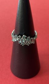 Bomb Party RBP5768 “As You Like It” LC Tourmaline on Rhodium Size 7 Ring NWT Photo 0