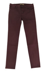 Joes Jeans Womens‎ 28 Skinny Mid Rise Burgundy Wine Red Lyocell Blend Pants Photo 0