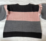 Cable & Gauge Colorblock Short Sleeve Sweater size M Photo 0
