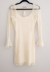 White House | Black Market NWT Cream Dress Photo 0