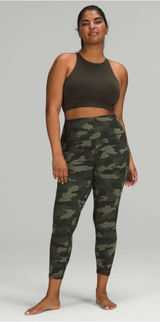 Lululemon Align High Rise Pant Pockets 25" Heritage‎ 365 Camo Women’s Size 10 Photo 0