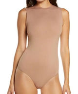 SKIMS Jelly Sheer Sleeveless Thong Bodysuit in Sienna, NWT Photo 0