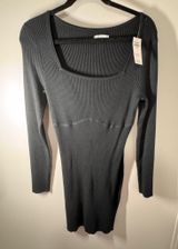 Hollister Long Sleeve Dress Black Photo 0