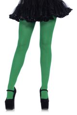 Leg Avenue Women's Opaque Plus Size Tights Kelly Green Size Plus Photo 0