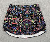 Lululemon Hotty Hot High Rise Skirt Skort Flowerscope Athletic Floral Women's 8 Photo 0