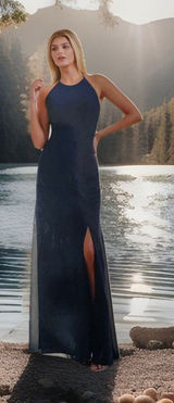 Gianni Bini Chic Purple Charlotte Chiffon Maxi Dress Sz14 Wedding Party‎ Boho Sweet Cute Photo 0