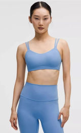 Lululemon NWT Like a Cloud Sports Bra B/C in Oasis Blue Size 12 Photo 0