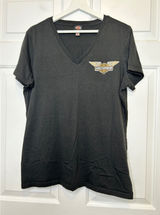 Harley-Davidson Red Rock Las Vegas Graphic V-Neck Tee XL Photo 0