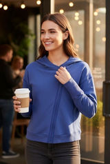 Nike Dri-Fit Purple Moto‎ Style Zipper Sweater Photo 0