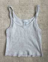Brandy Melville Basic Gray Tank Photo 0