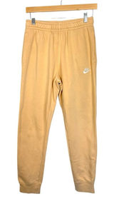 Nike Peach Club Fleece Jogger Sweatpants Swoosh Logo Size S Photo 0