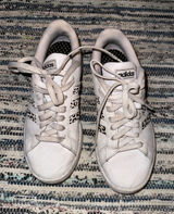Adidas Grand Court Sneakers Cheetah Leopard Print White 7 Photo 0