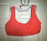 Zyia‎ Textured Coral Scoop Swim Top Photo 0