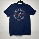 Disney Parks Mickey Mouse Born With Character Since 1928 Navy T-Shirt Mens M Photo 0