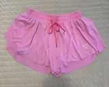 Pink butterfly shorts with built in spandex Photo 0