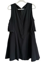 Lou & Grey‎ Wanderweave Active Pocket Dress Women's XL Black Sleeveless Casual Photo 0