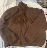 Brown fleece Size L Photo 0