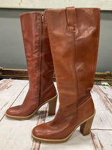 Zara Made In Spain Leather Boots Photo 0