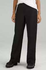 NWOT Lululemon City Sleek 5 Pocket High Rise Wide Leg Pant Full Length Size 27 Photo 0