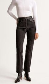 Abercrombie High-Rise Jeans 90s Straight Curve Love Photo 0