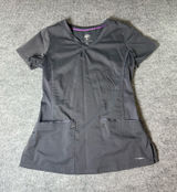 Healing Hands Scrub Top Purple Label Photo 0