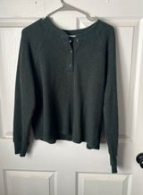 Old Navy Waffle Knit Long Sleeve Henley Photo 0