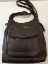 Fossil 1954 Classic #75082 Brown Pebbled Leather Crossbody Messenger Purse Bag Photo 0