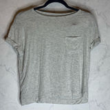 American Eagle soft & sexy grey boxy short sleeve tee Photo 0