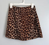Vintage Newport News Leopard Print Skort Size 4 Y2K Photo 0