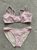 Pink Zebra Triangl Bikini Photo 0
