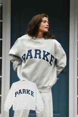 PARKE Crewneck Varsity Sweatshirt Photo 0