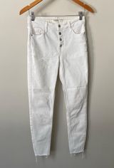 Rockstar Super Skinny White Jeans Photo 0