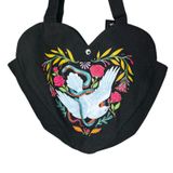 OwlCrate Serpent & Dove Heart Tote Bag - Shelby Mahurin April 2026 YA Box Item Photo 0