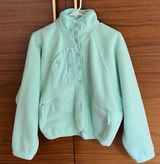 FP Movement Hit the Slopes Fleece Jacket in Jade Ice Mint Green Photo 0